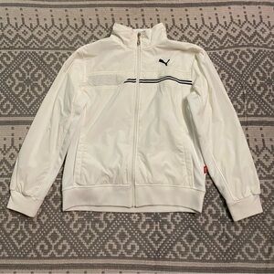 Puma White Track Jacket